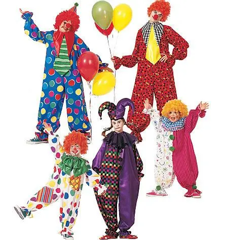 Mccall's Sewing Pattern 6142 Clown Costumes 1
