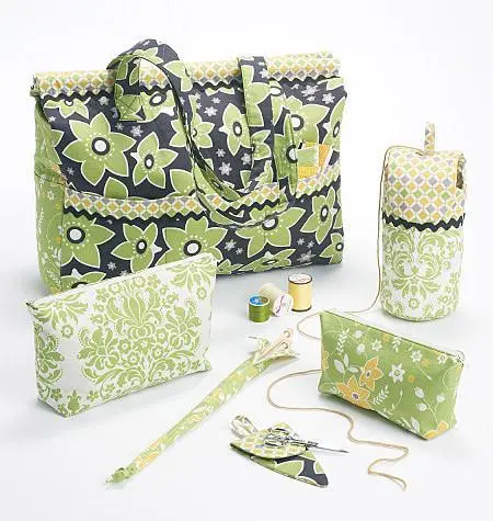 Mccall's Sewing Pattern 6256 Craft Tote And Organizer 1