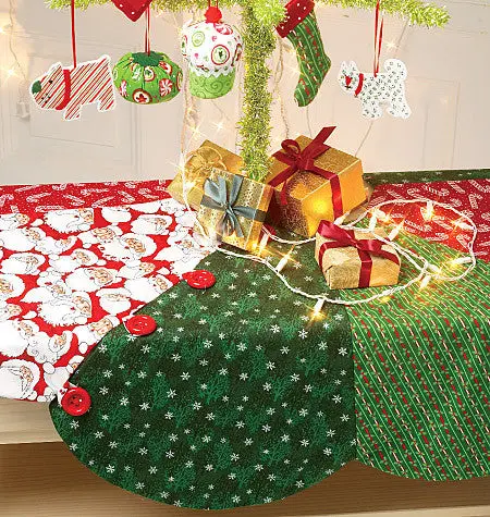 Mccall's Sewing Pattern 6453 Christmas Accessories 1