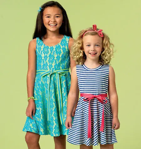 Mccall's Sewing Pattern 6915 Girls' Dresses | Easy 1