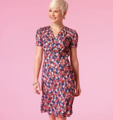 Mccall's Sewing Pattern 7116 Midi Dresses 1