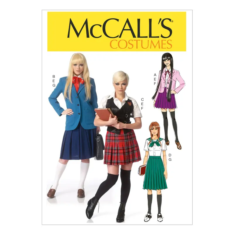 Mccall's Sewing Pattern 7141 Misses' Costumes 2