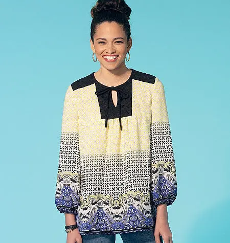 Mccall's Sewing Pattern 7284 Peasant Blouse 1