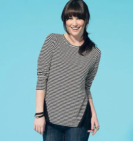 Mccall's Sewing Pattern 7286 Misses' Tops 1