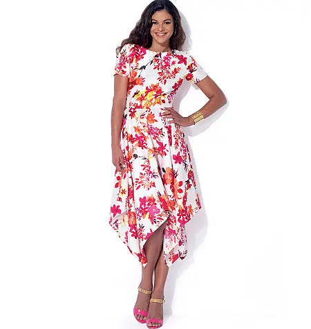 Mccall's Sewing Pattern 7315 Misses' Handkerchief-Hem Dresses 1