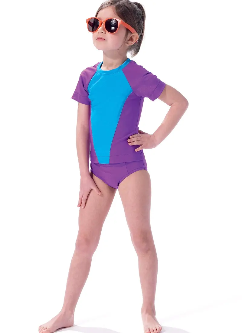 Mccall's Sewing Pattern 7417 Misses / Girls Swimsuits 1