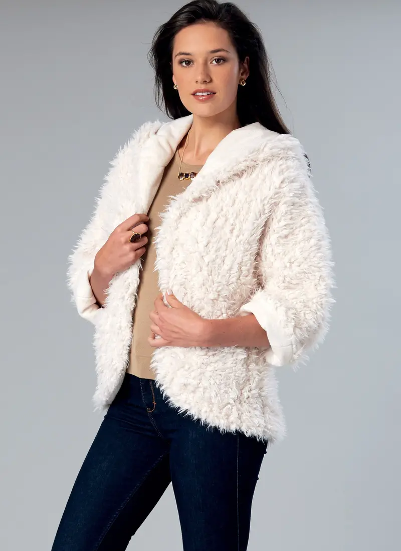 Mccall's Sewing Pattern 7511 Misses' Jackets With Shawl Collar And Hood 1