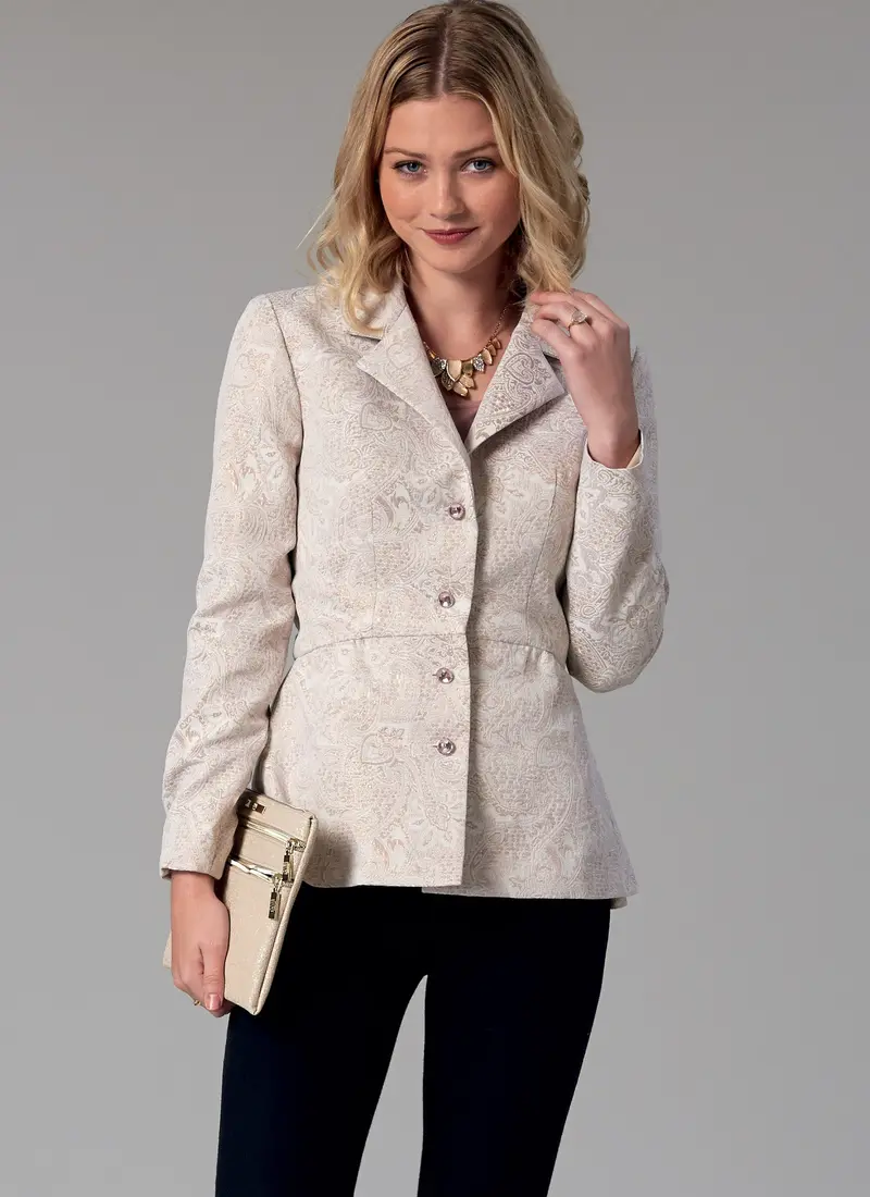 Mccall's Sewing Pattern 7513 Misses' Peplum Jackets 1