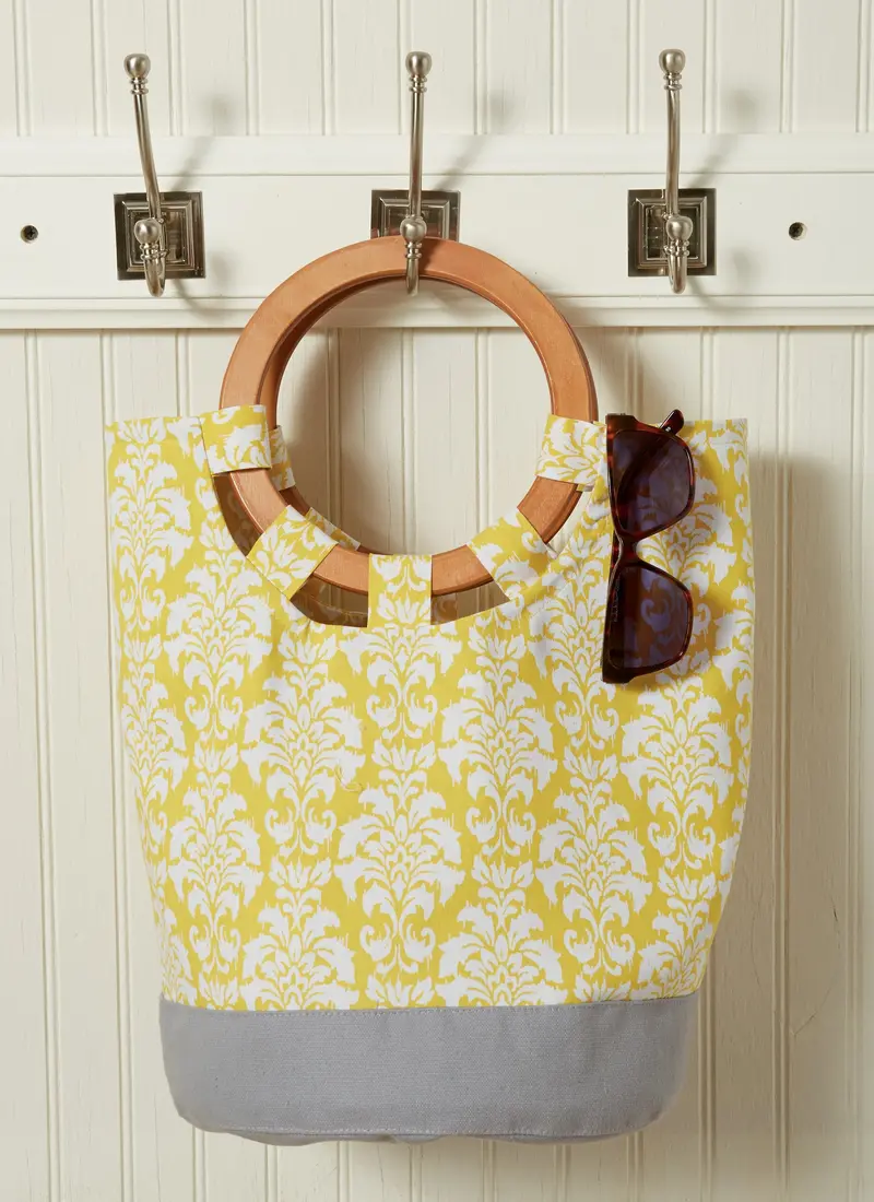 Mccall's Sewing Pattern 7611 Lined Tote Bags 2