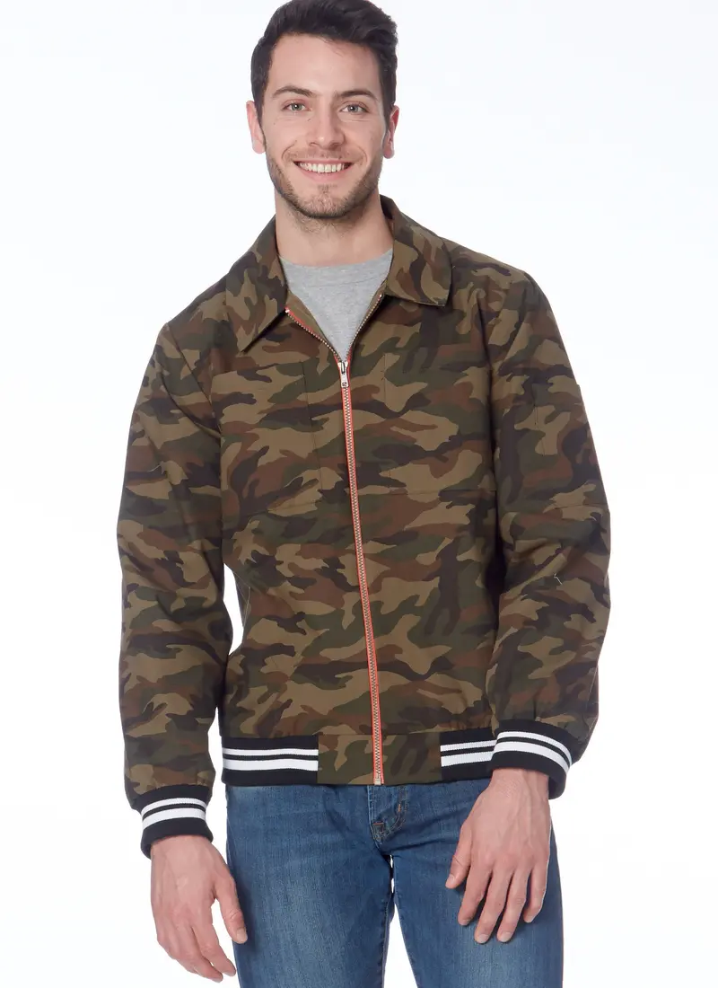 Mccall's Sewing Pattern 7637 Unisex Bomber Jackets 1