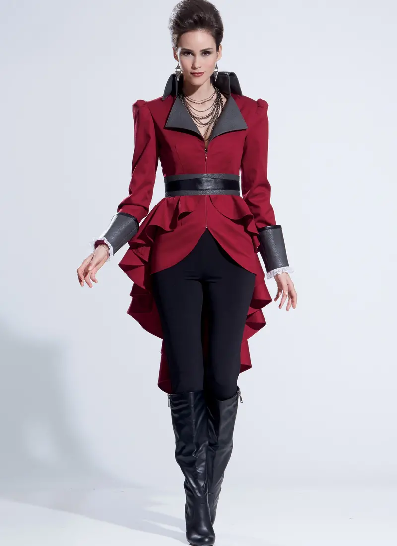 Mccall's Sewing Pattern 7641 Misses' Jacket Costume With Belt 1