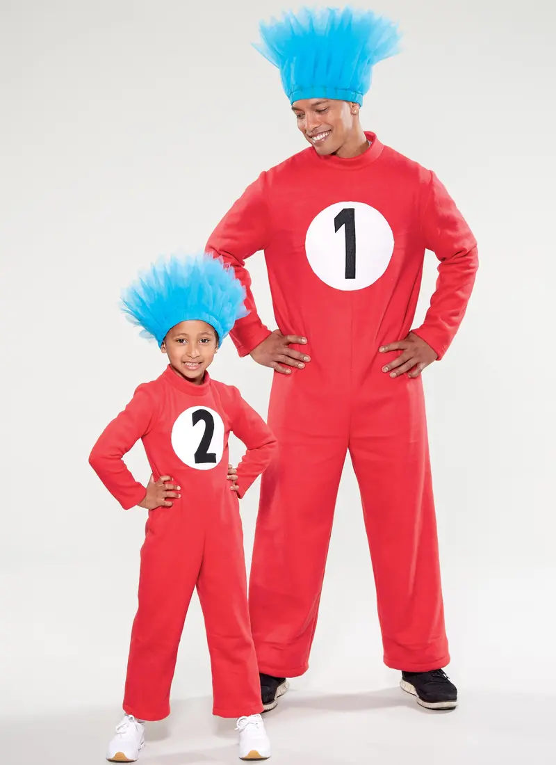Mccall's Sewing Pattern 7675 Fun Adult/Child/Boy's/Girl's Costumes 1