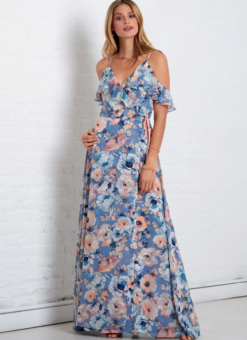 Mccall's Sewing Pattern 7745 Misses' Wrap Dresses 1