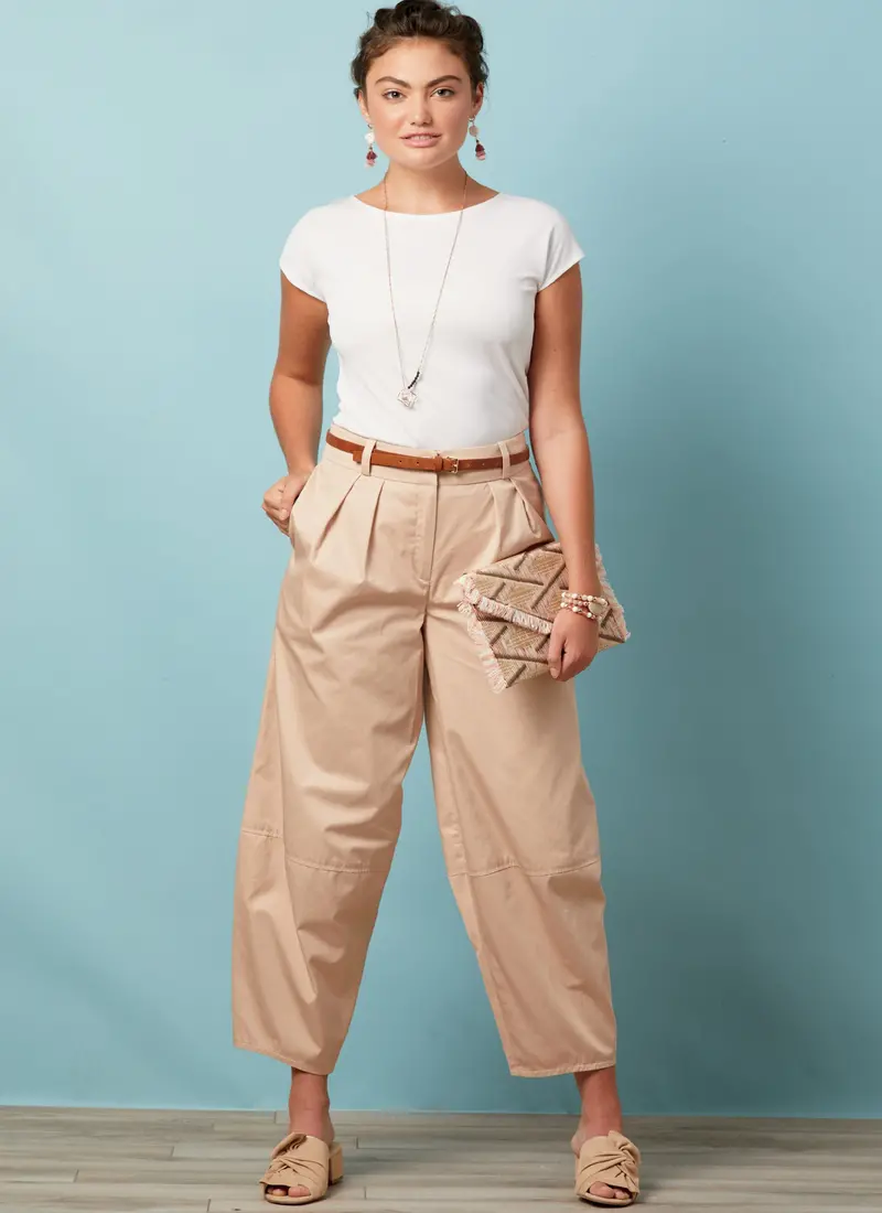 Mccall's Sewing Pattern 7907 Wide-Leg Trousers 1