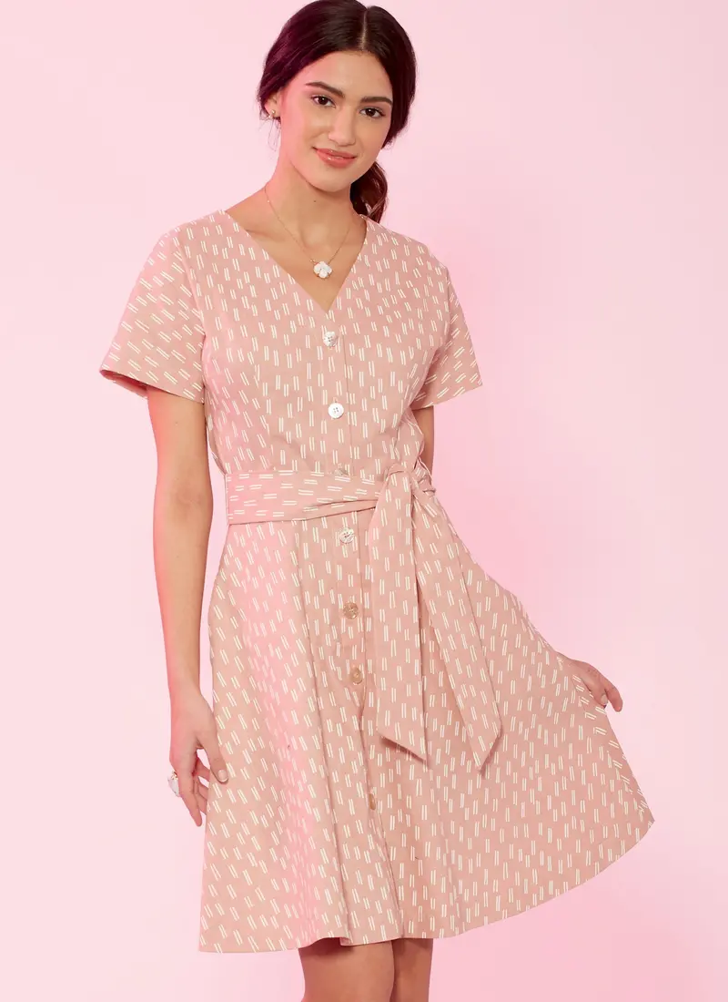 Mccall's Sewing Pattern 7920 Button Down Dresses 1