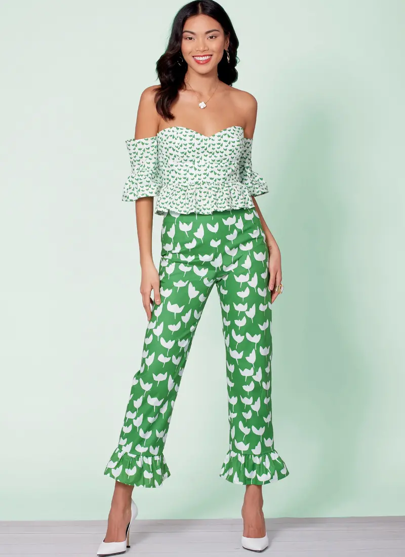 Mccall's Sewing Pattern 7937 Top And Trousers 1