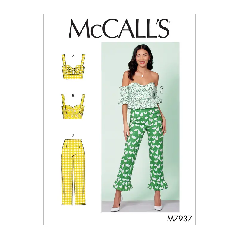 Mccall's Sewing Pattern 7937 Top And Trousers 2