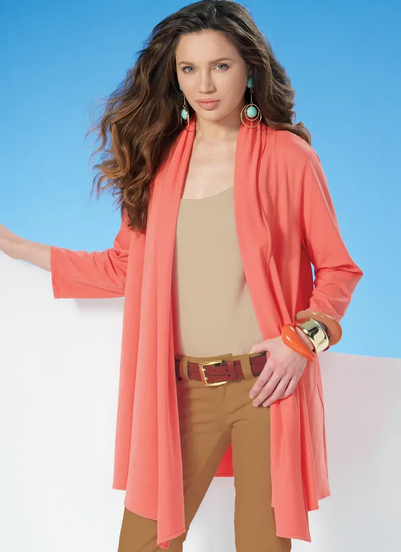 Mccall's Sewing Pattern 8052 Shawl Collar Cardigans 1