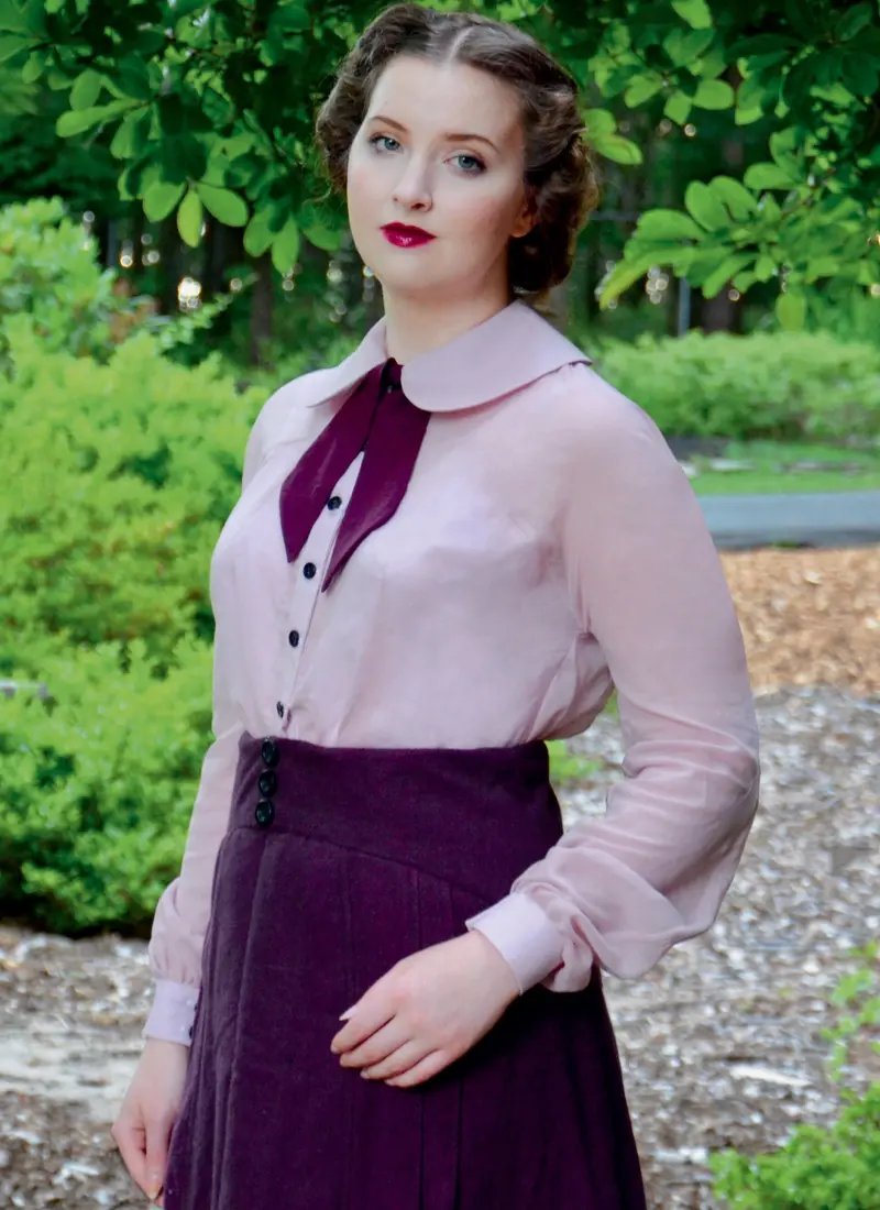 Mccall's Sewing Pattern 8078 Edwardian Blouse 1