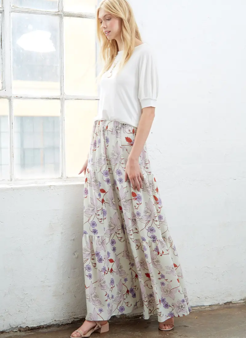 Mccall's Sewing Pattern 8098 Wide Leg Trousers 1