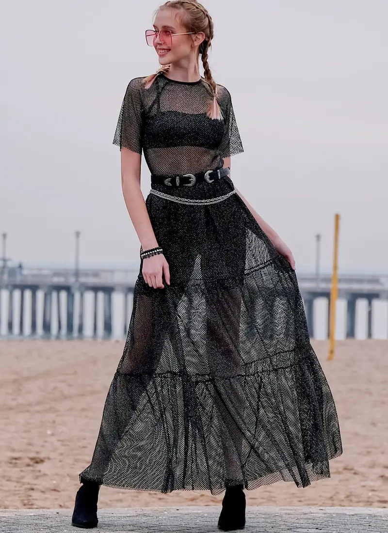 Mccall's Sewing Pattern 8110 Sheer Dresses 1