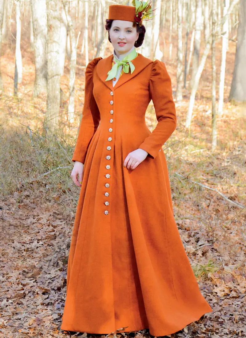 Mccall's Sewing Pattern 8123 Victorian Coat 1