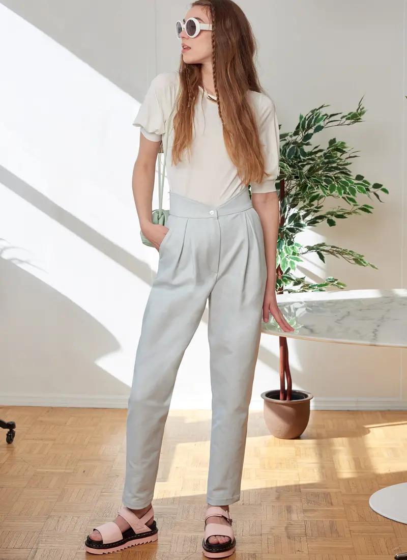 Mccall's Sewing Pattern 8207 Pleated Trousers And Shorts 1