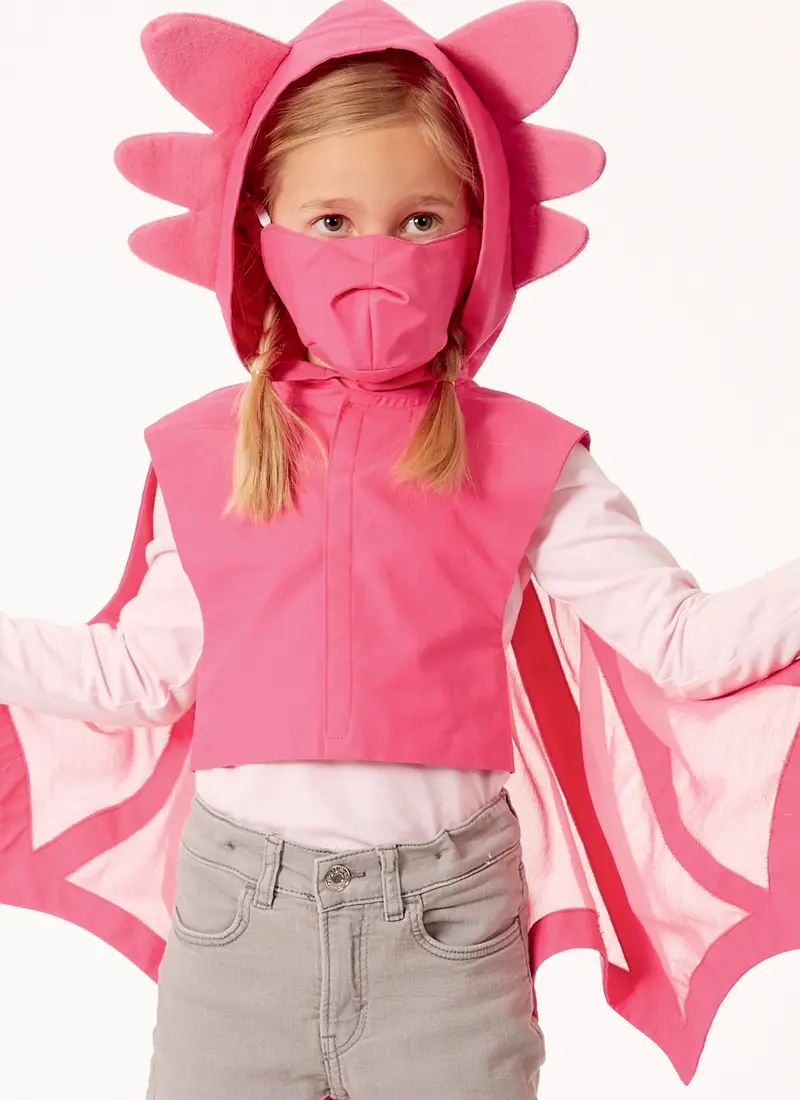 Mccall's Sewing Pattern 8225 Kids' Dragon Cape And Mask 1
