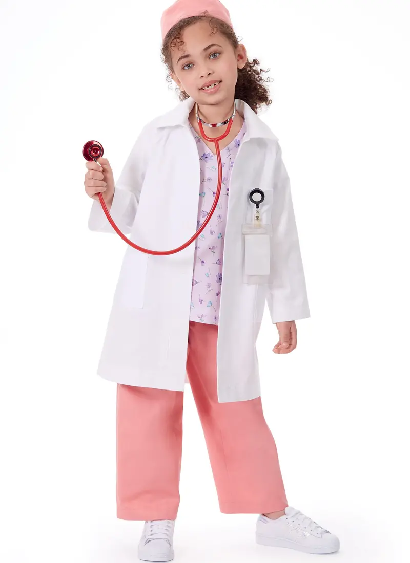 Mccall's Sewing Pattern 8226 Children's First Responder Costume 1