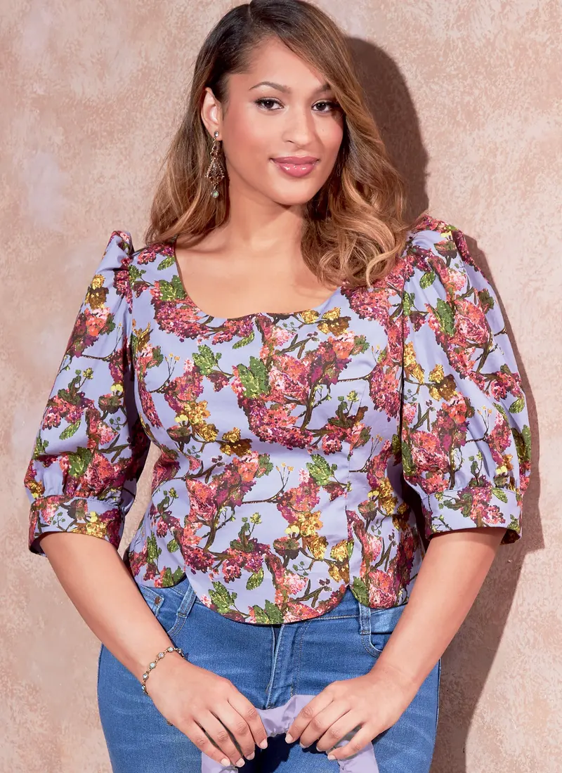 Mccall's Sewing Pattern 8255 Misses' And Women's Tops 1