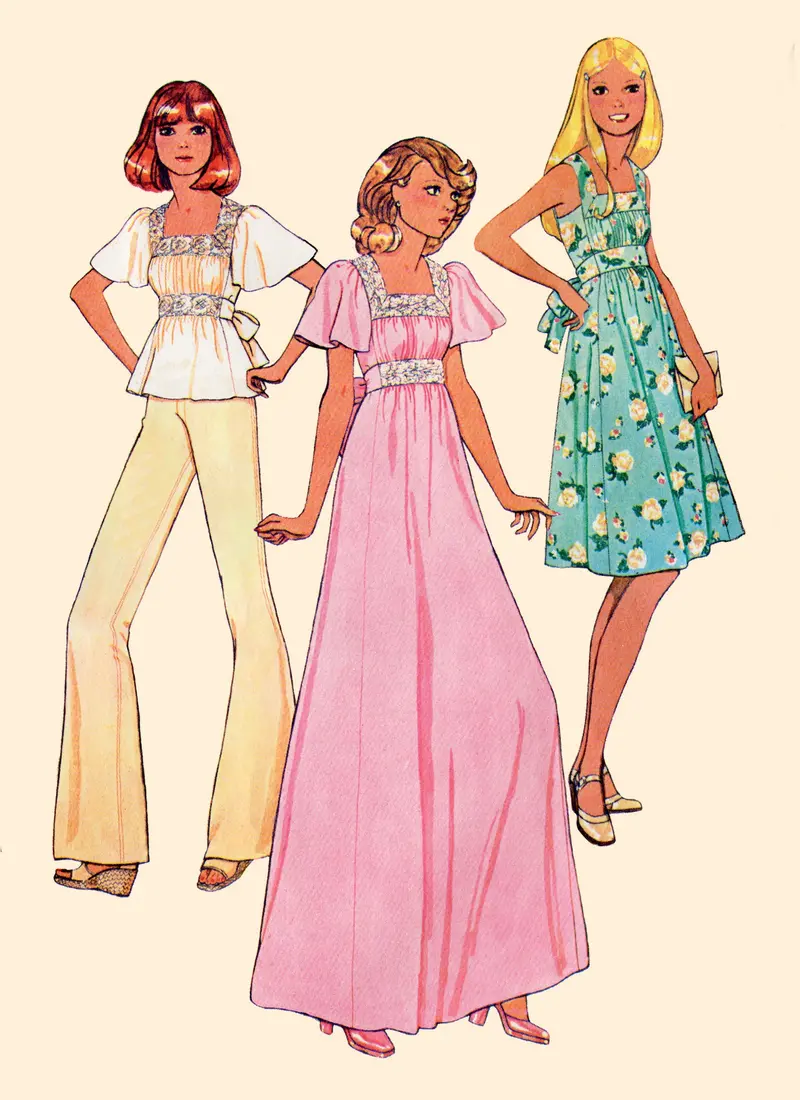 Mccall's Sewing Pattern 8258 Vintage Dresses And Top 1