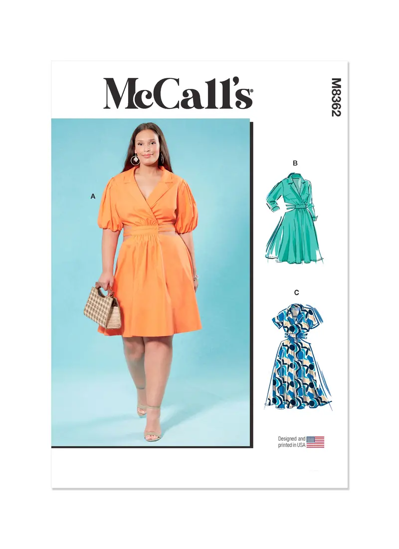 Mccall's Sewing Pattern 8362 Women's Dress 2