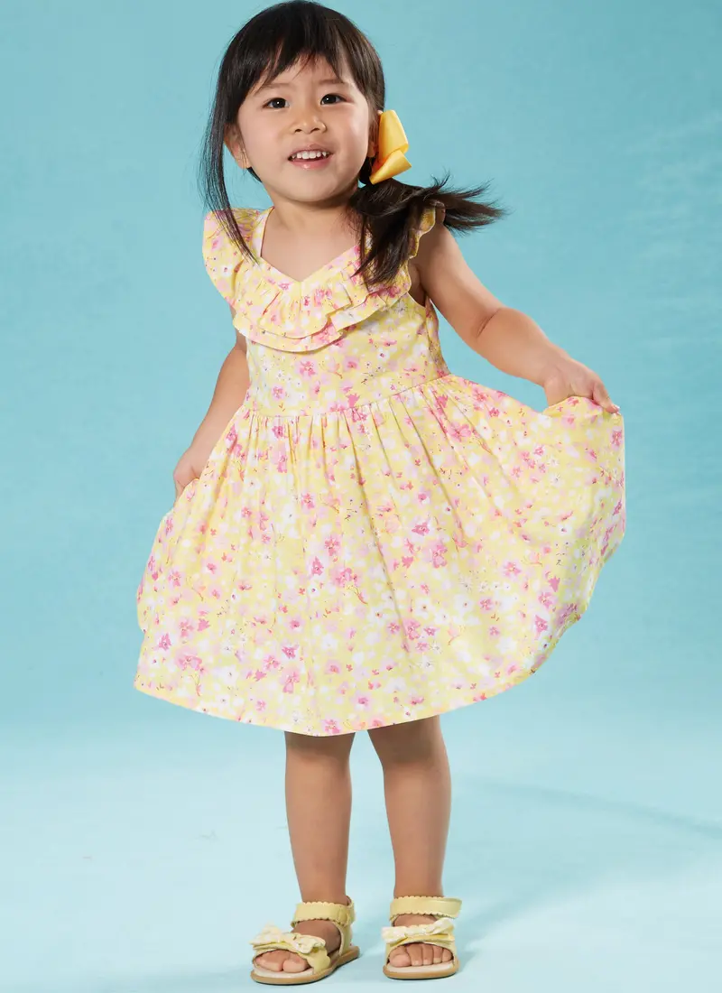 Mccall's Sewing Pattern 8372 Toddlers' Dresses 1