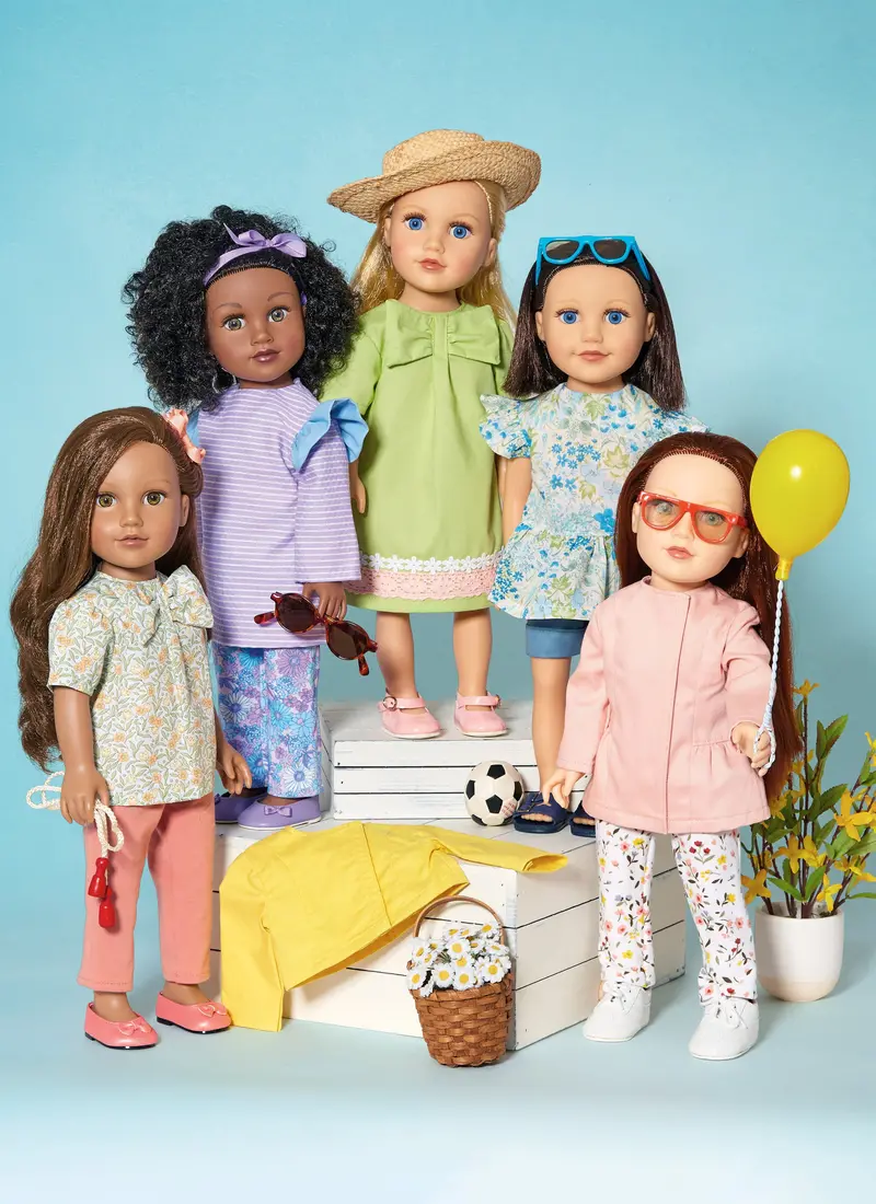 Mccall's Sewing Pattern 8378 18" Doll Clothes 1