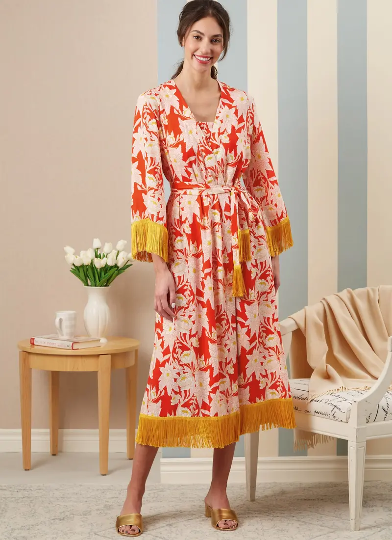 Mccall's Sewing Pattern 8392 Misses' Sleepwear 1