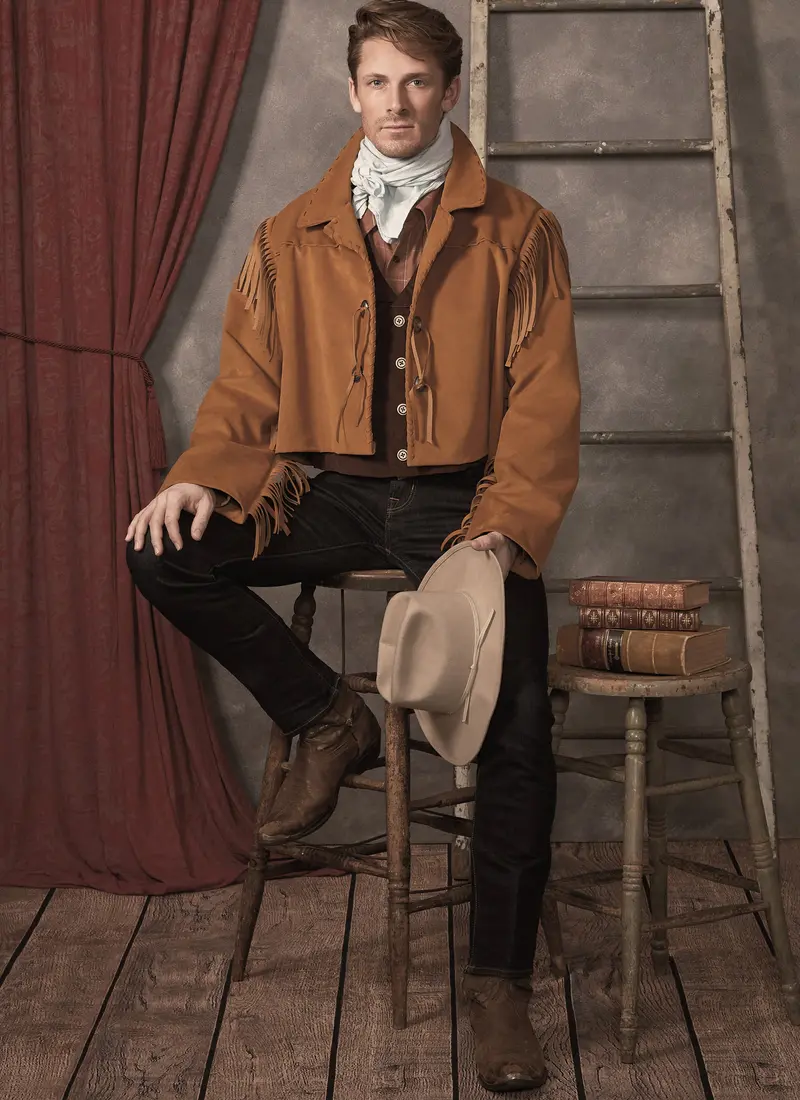 Mccall's Sewing Pattern 8399 Men's Wild West Costumes 1