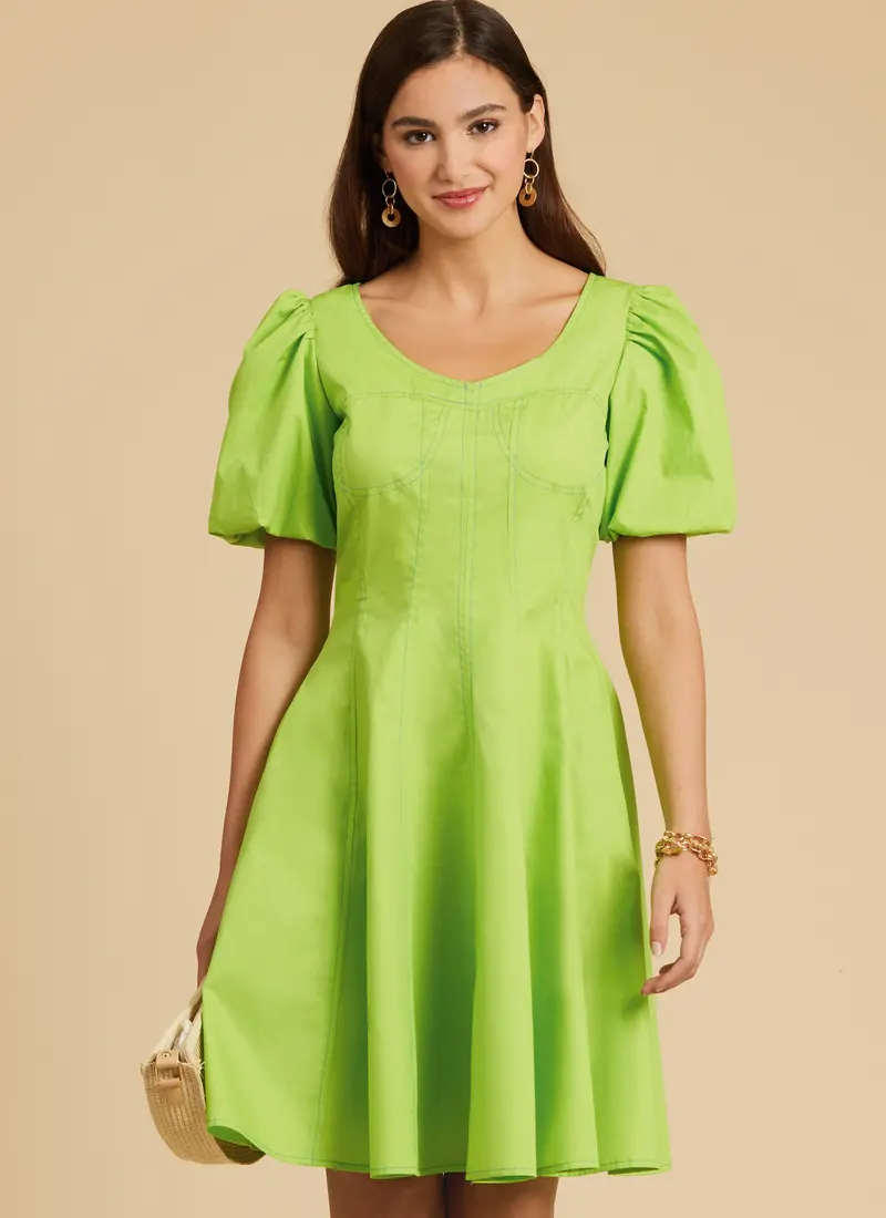 Mccall's Sewing Pattern 8405 Fit And Flare Dress 2
