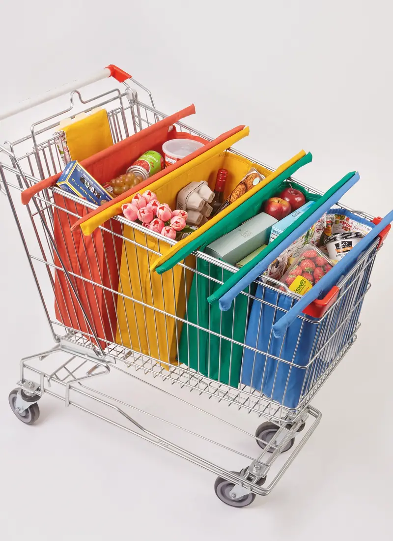 Mccall's Sewing Pattern 8420 Shopping Cart Bags And Coupon Case 1