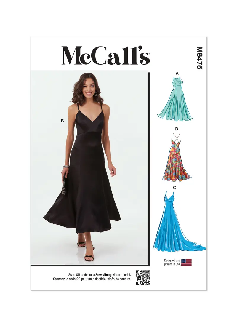 Mccall's Sewing Pattern 8475 Misses' And Women's Dresses 2