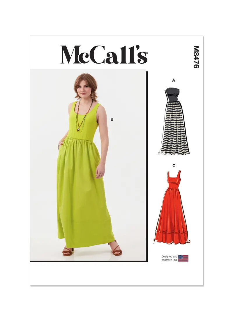Mccall's Sewing Pattern 8476 Misses' Dresses 2