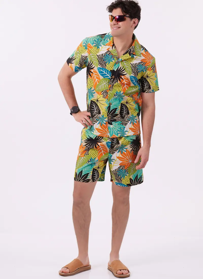 Mccall's Sewing Pattern 8486 Men's Shirts And Shorts 1