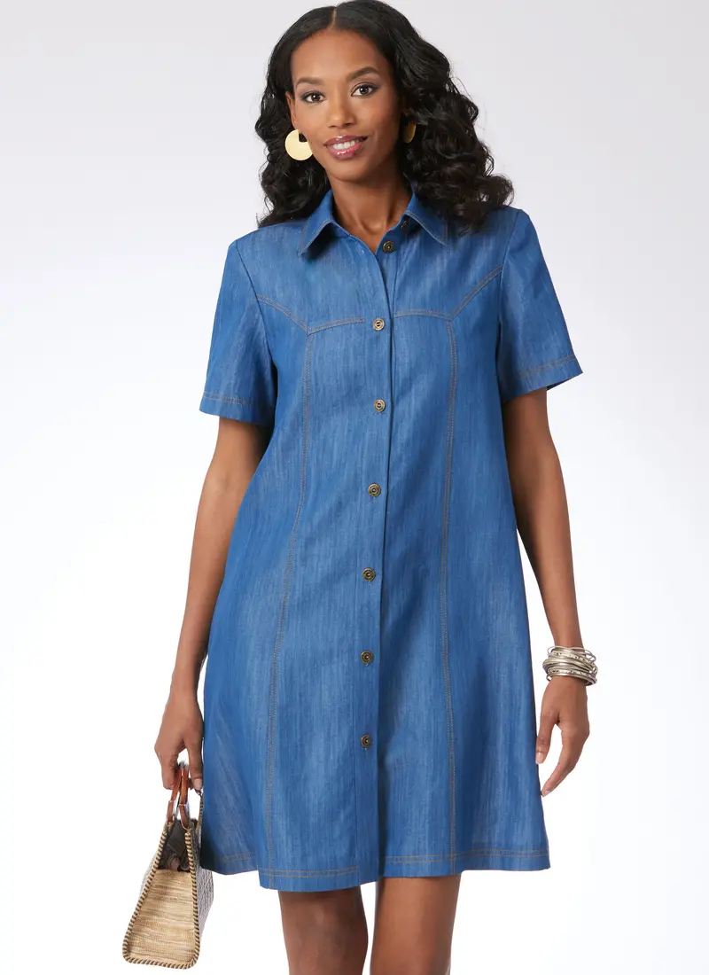 Mccall's Sewing Pattern 8508 Dress With Sleeve Variations 1