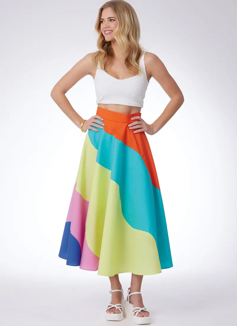 Mccall's Sewing Pattern 8510 Skirts 1