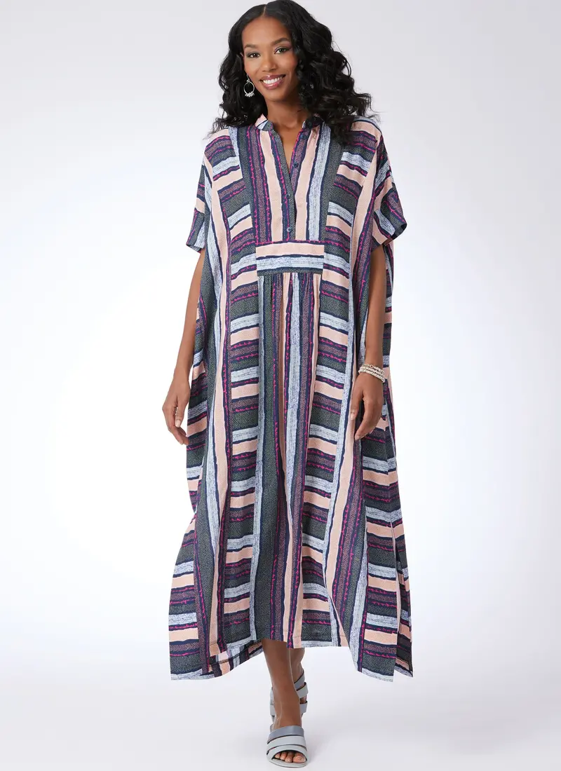 Mccall's Sewing Pattern 8516 Caftan In Two Lengths 1