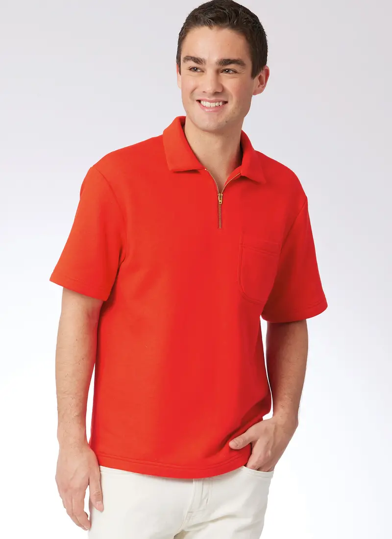 Mccall's Sewing Pattern 8518 Men's Polo Shirts 1