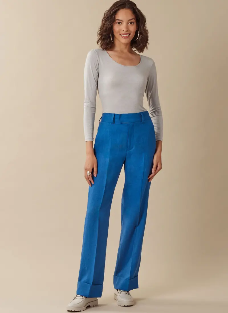 Mccall's Sewing Pattern 8527 Straight Leg Trousers 1