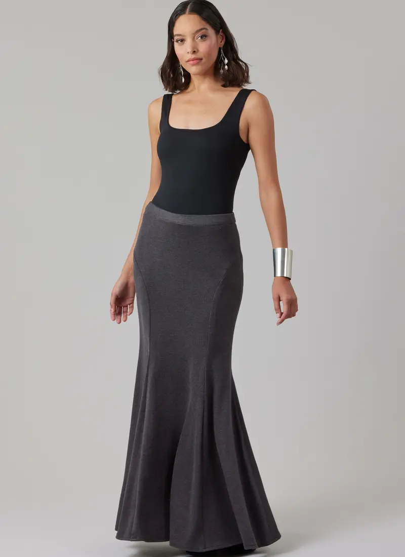 Mccall's Sewing Pattern 8558 Misses' Knit Skirt In Three Lengths 1