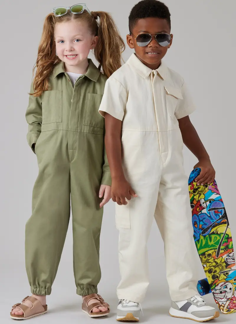 Mccall's Sewing Pattern 8567 Children's Jumpsuit 1