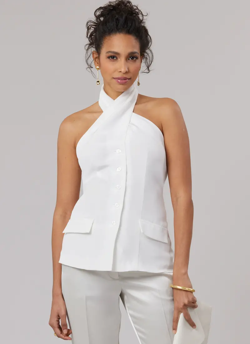 Mccall's Sewing Pattern 8579 Halter Top In Two Lengths 1