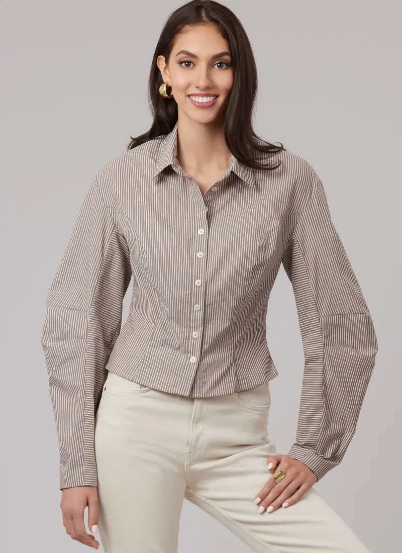 Mccall's Sewing Pattern 8580 Ladies Fitted Shirt In Two Lengths 1